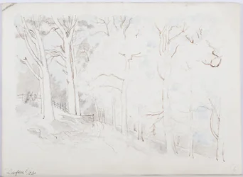 Dufton, 1904 (atrament, ołówek i toaleta na papierze)